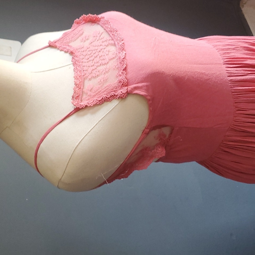 Mia Joy  catrin women pink Barbiecore dress size 12 - Picture 5 of 17